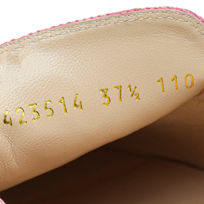 Gucci Pink GG Princetown Mules 37.5