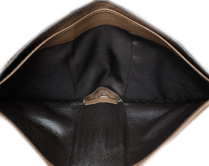 Gucci Brown Microguccissima Python Bifold Wallet