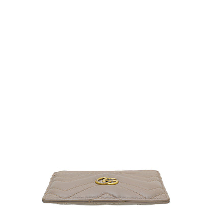 Gucci Dusty Pink GG Marmont Card Case