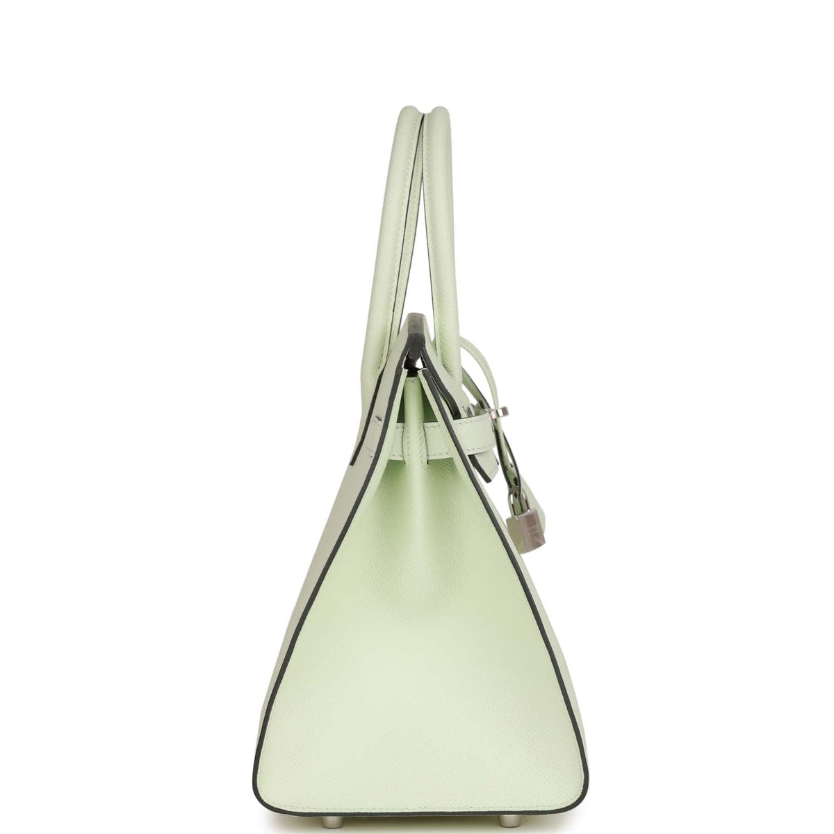 Hermes Birkin 30 Sellier Vert Fizz Epsom Palladium Hardware