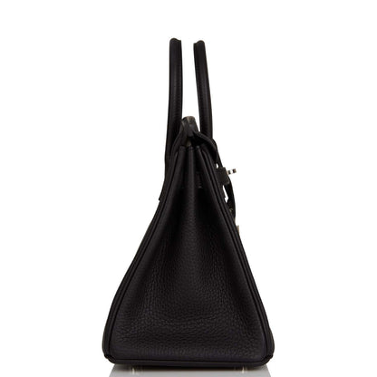 Hermes Birkin 25 Black Togo Palladium Hardware