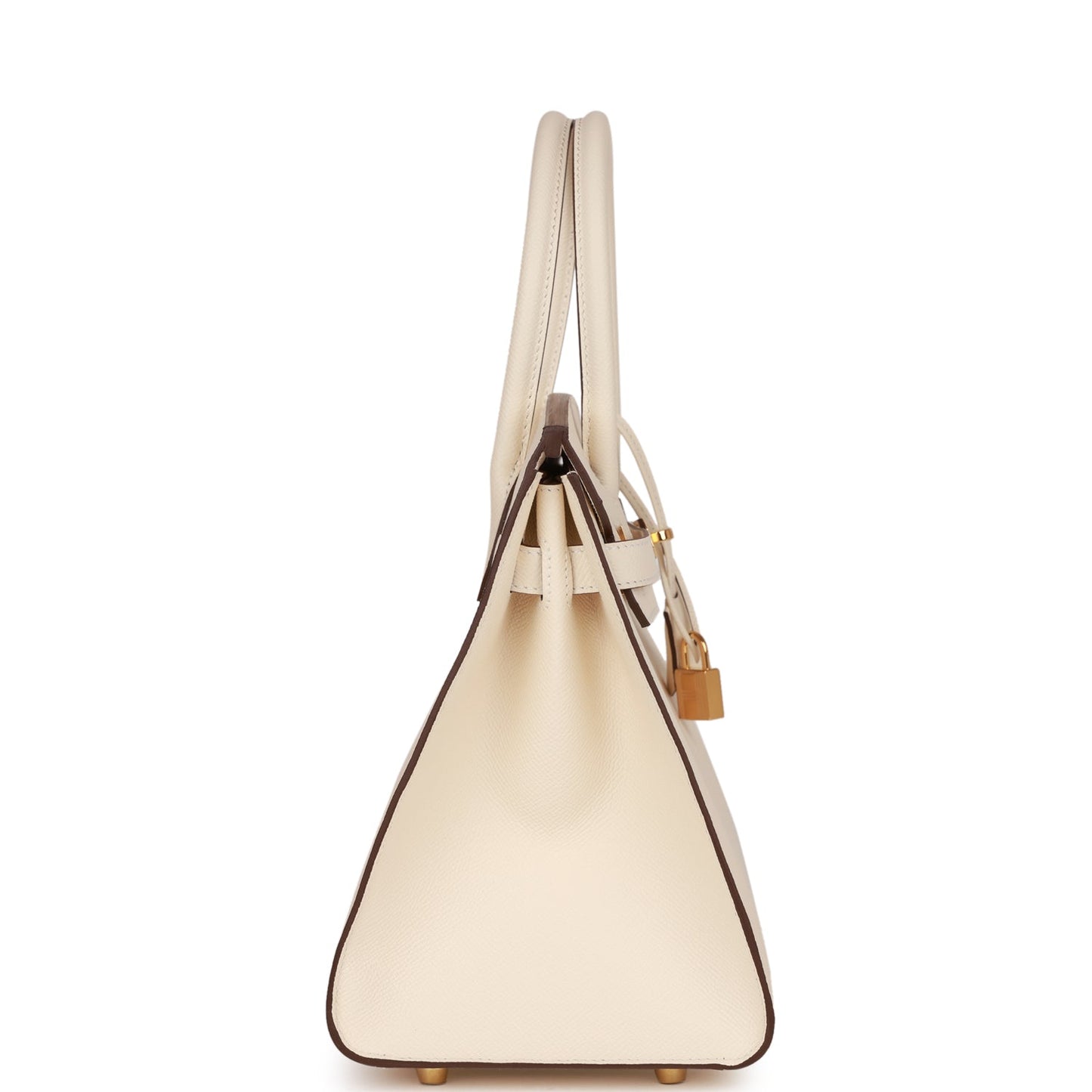 Hermes Birkin 30 Sellier Nata Epsom Gold Hardware