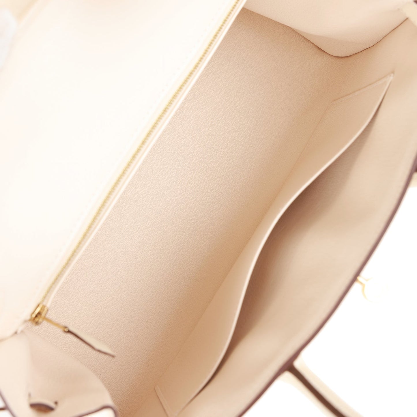 Hermes Birkin 30 Sellier Nata Epsom Gold Hardware