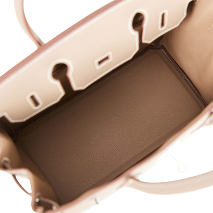Hermes Birkin 30 Etoupe Togo Palladium Hardware