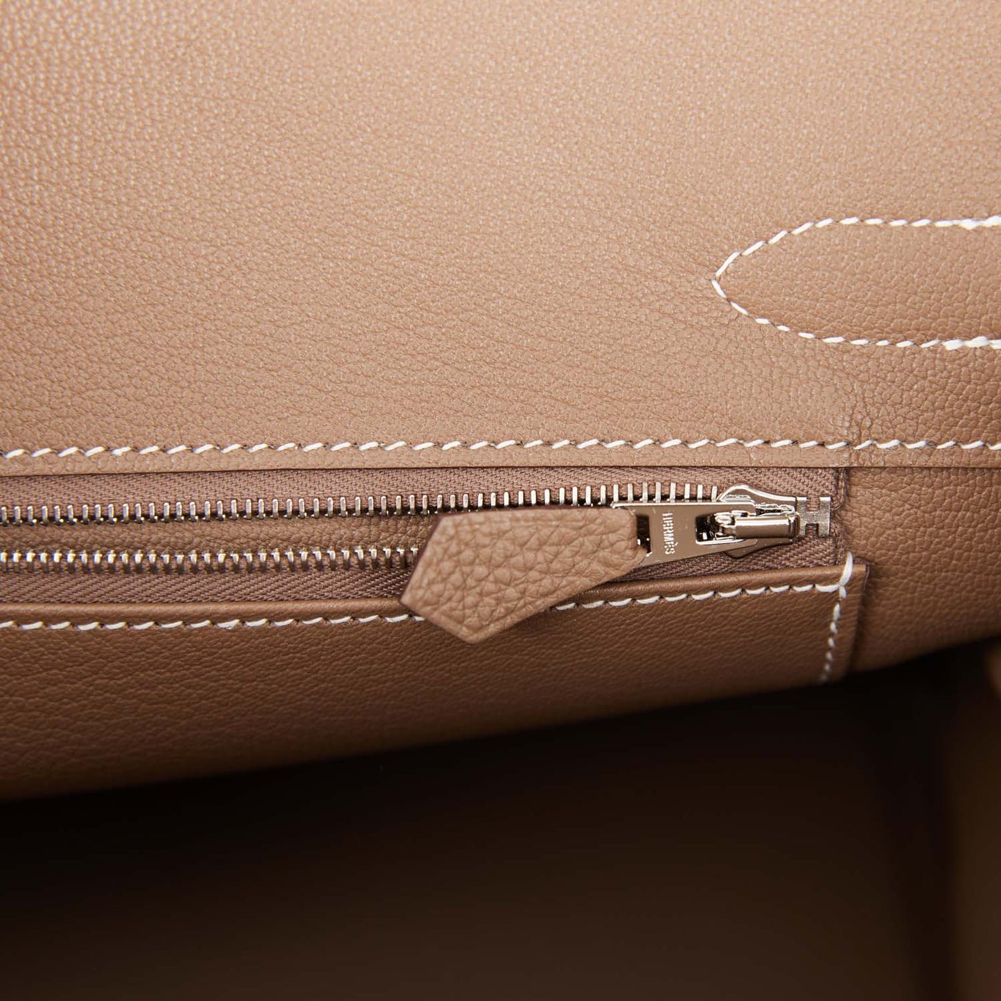 Hermes Birkin 30 Etoupe Togo Palladium Hardware