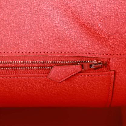 Hermes Birkin 35 Rose Jaipur Clemence Palladium Hardware