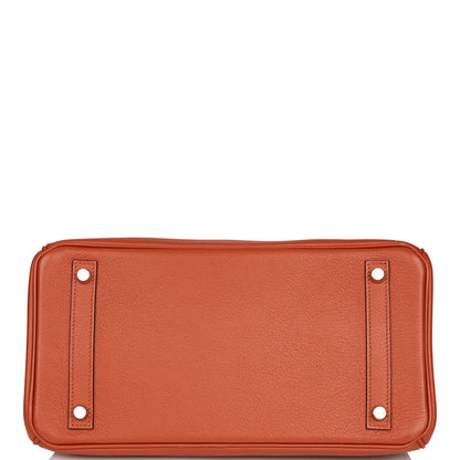 Hermes Birkin 30 Cuivre Novillo Palladium Hardware