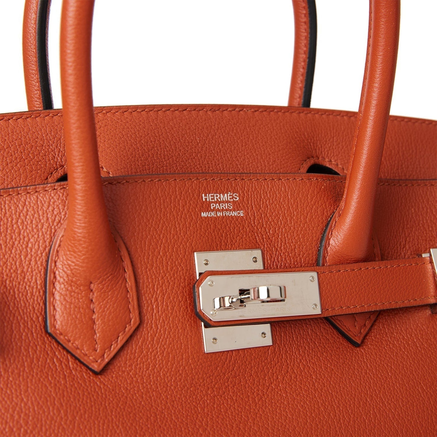 Hermes Birkin 30 Cuivre Novillo Palladium Hardware