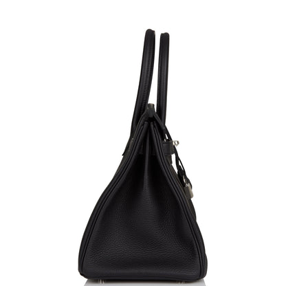 Hermes Birkin 30 Black Togo Palladium Hardware