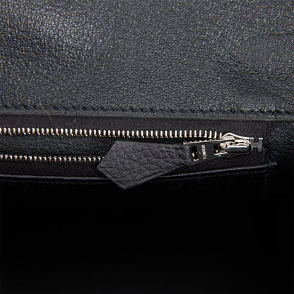 Hermes Birkin 30 Black Togo Palladium Hardware