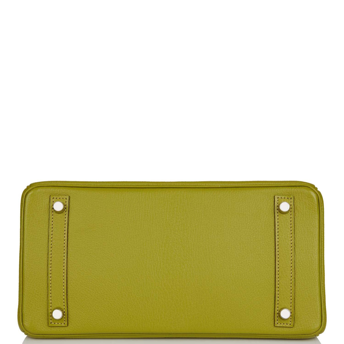Hermes Birkin 30 Vert Anis Chevre Palladium Hardware