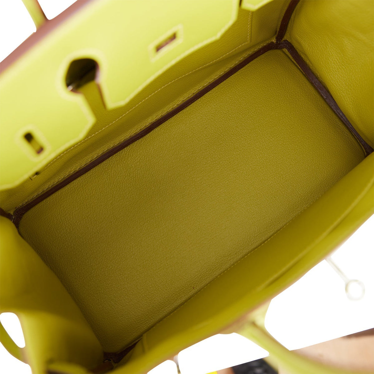 Hermes Birkin 30 Vert Anis Chevre Palladium Hardware