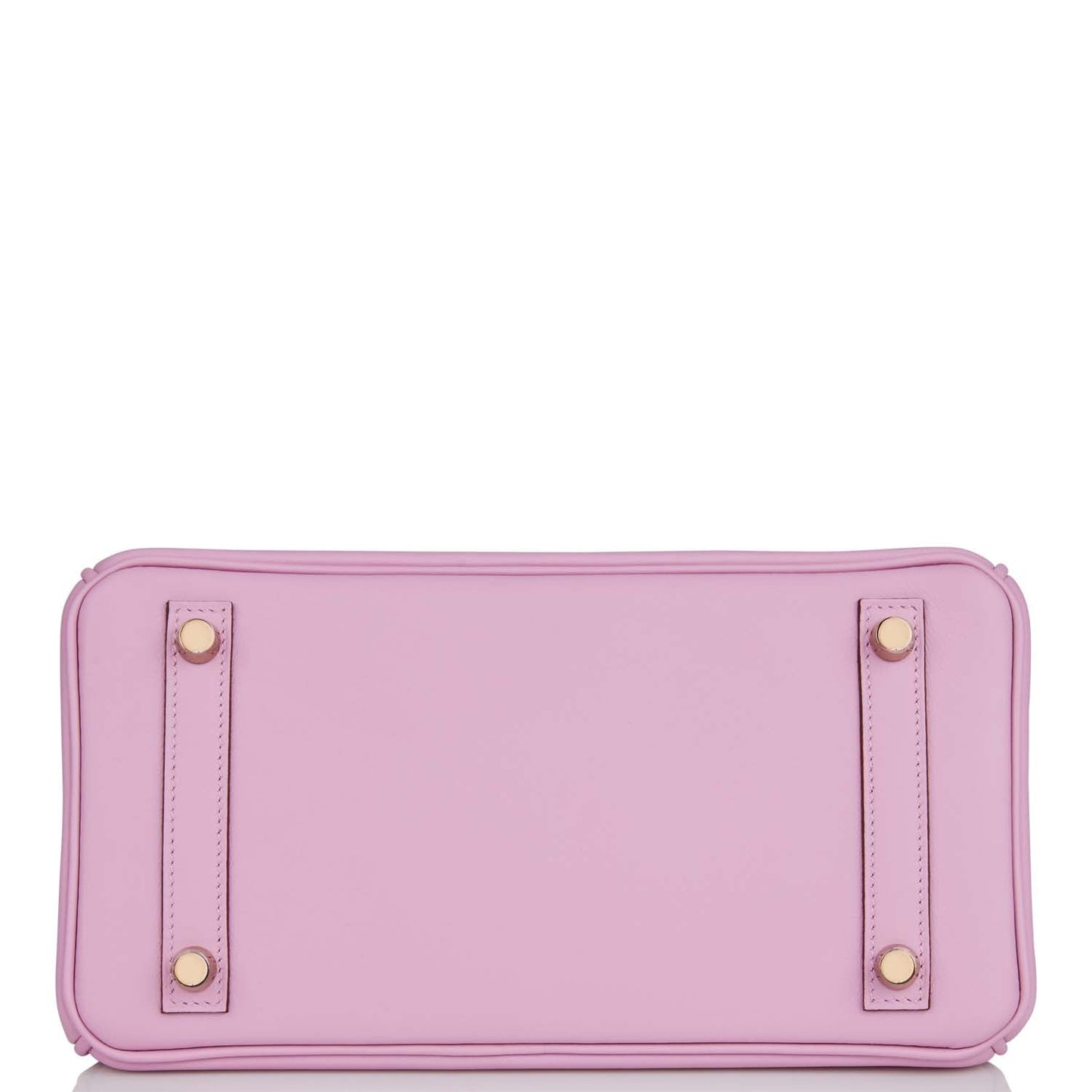 Hermes Birkin 25 Mauve Sylvestre Swift Rose Gold Hardware