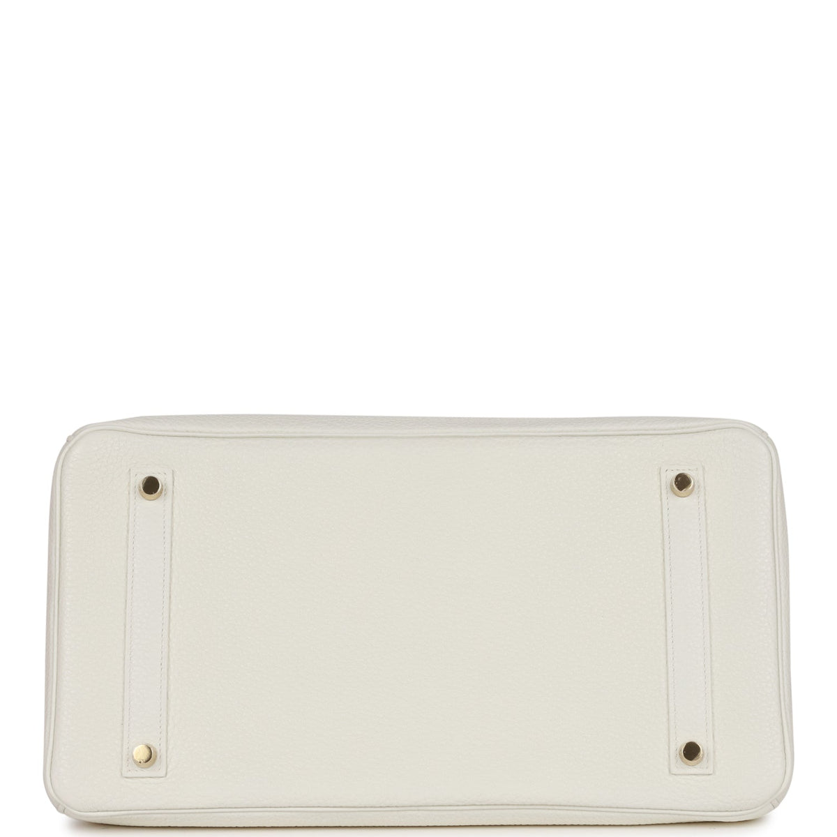 Hermes Special Order (HSS) Birkin 35 White Verso Clemence Gold Hardware