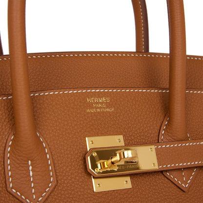 Hermes Birkin 35 Gold Togo Gold Hardware