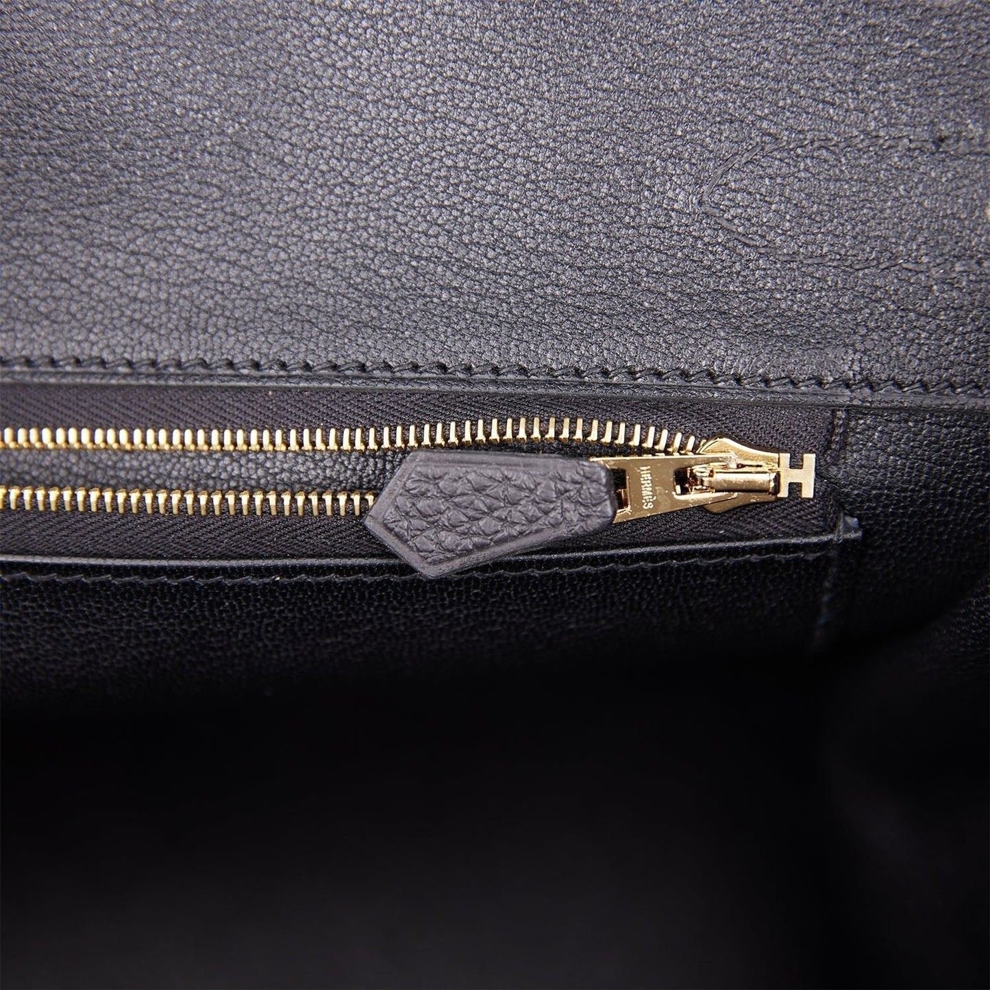 Hermes Birkin 30 Black Togo Rose Gold Hardware