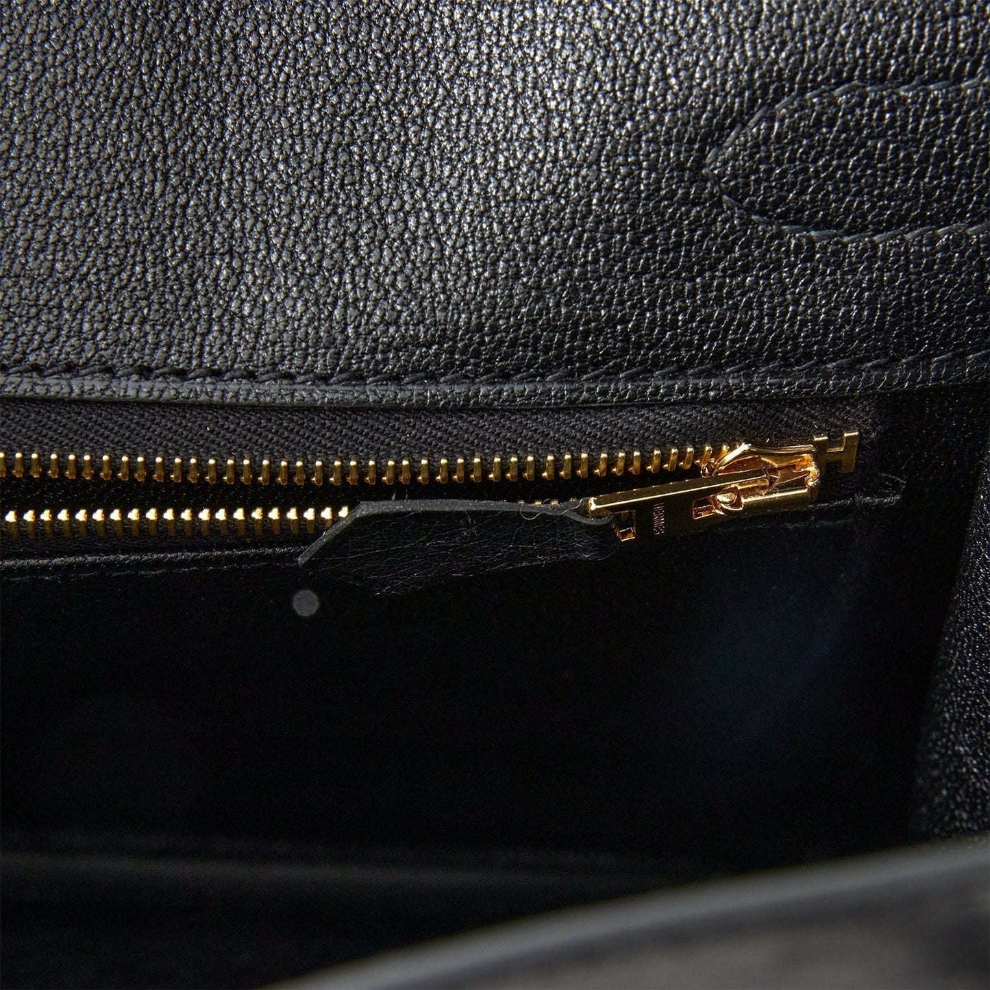 Hermes Birkin 30 Black Ostrich Rose Gold Hardware