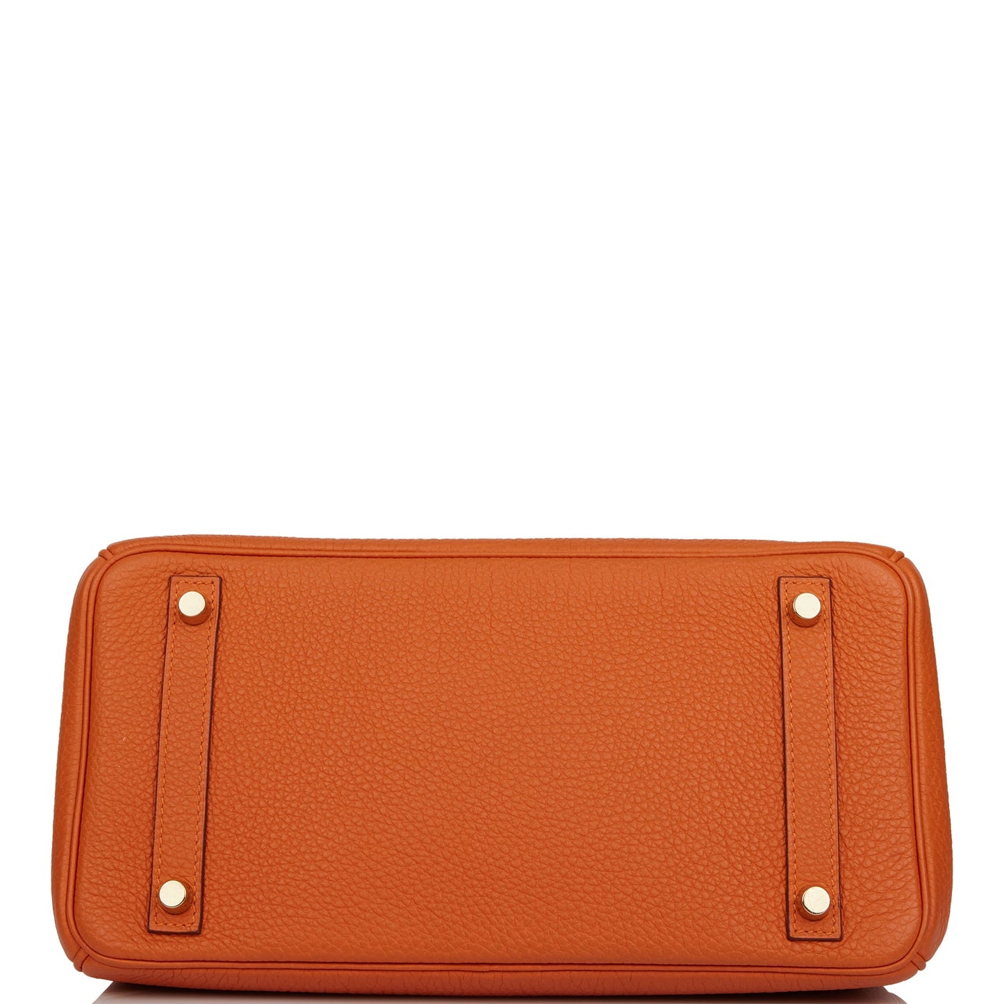 Hermes Birkin 30 Orange Clemence Gold Hardware