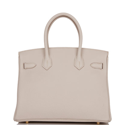 Hermes Birkin 30 Beton Togo Gold Hardware