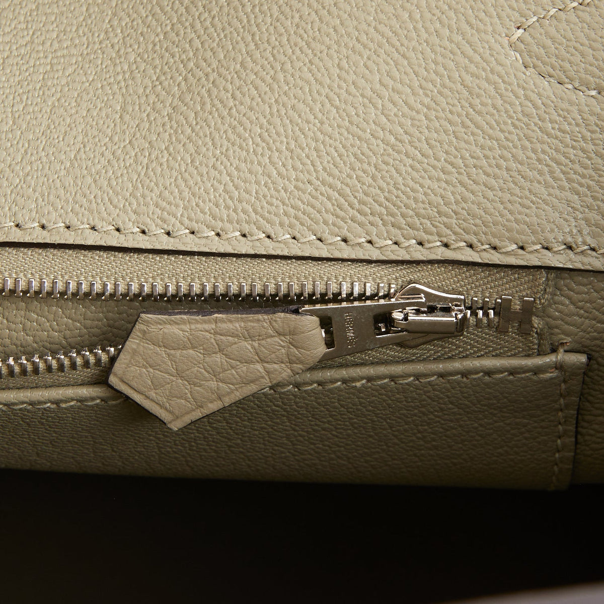 Hermes Birkin 35 Sage Clemence Palladium Hardware