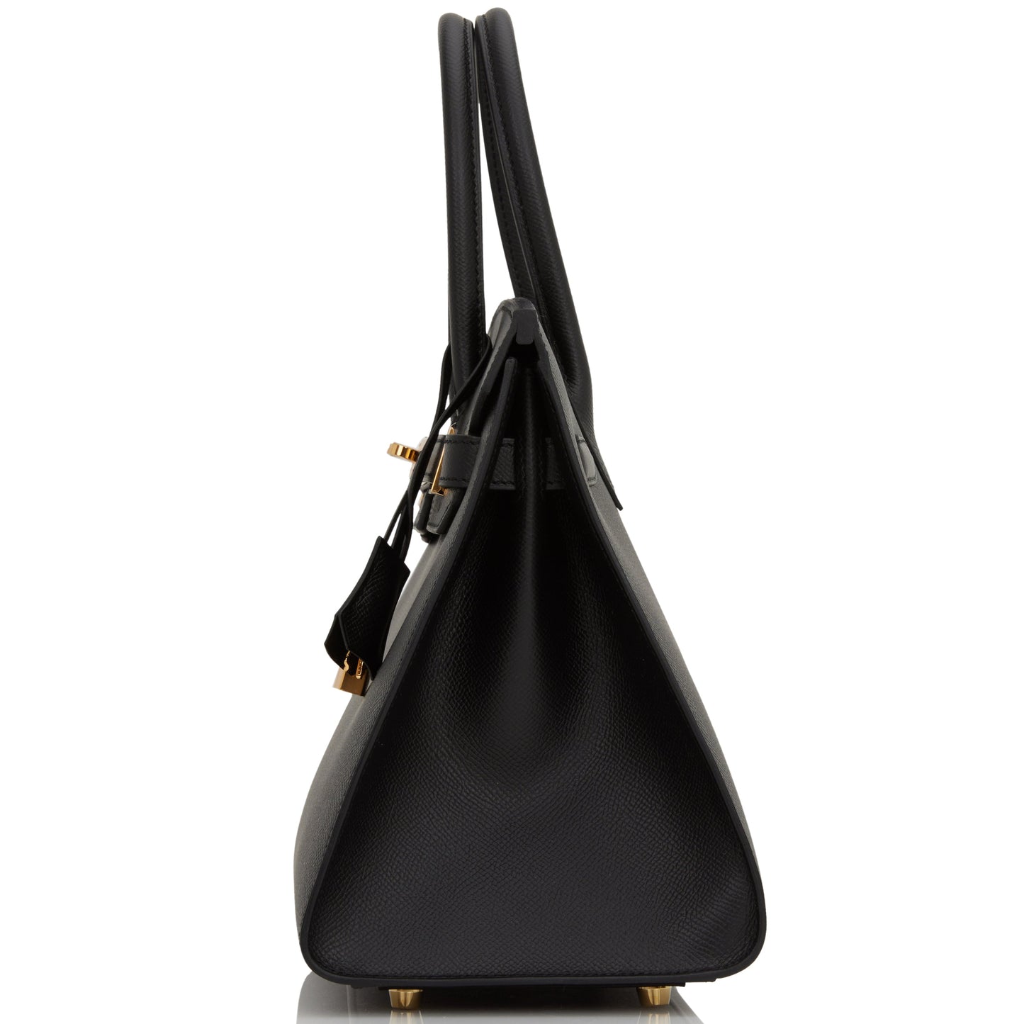 Hermes Birkin 30 Sellier Black Epsom Gold Hardware