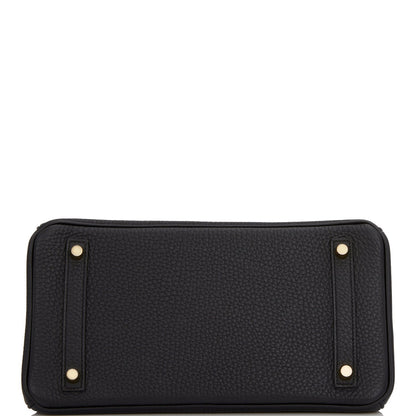 Hermes Birkin 30 Black Togo Gold Hardware