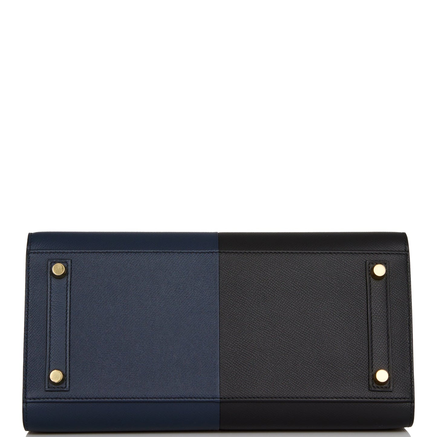 Hermes Birkin 30 Casaque Black, Bleu Indigo and Bleu Zanzibar Epsom Gold Hardware