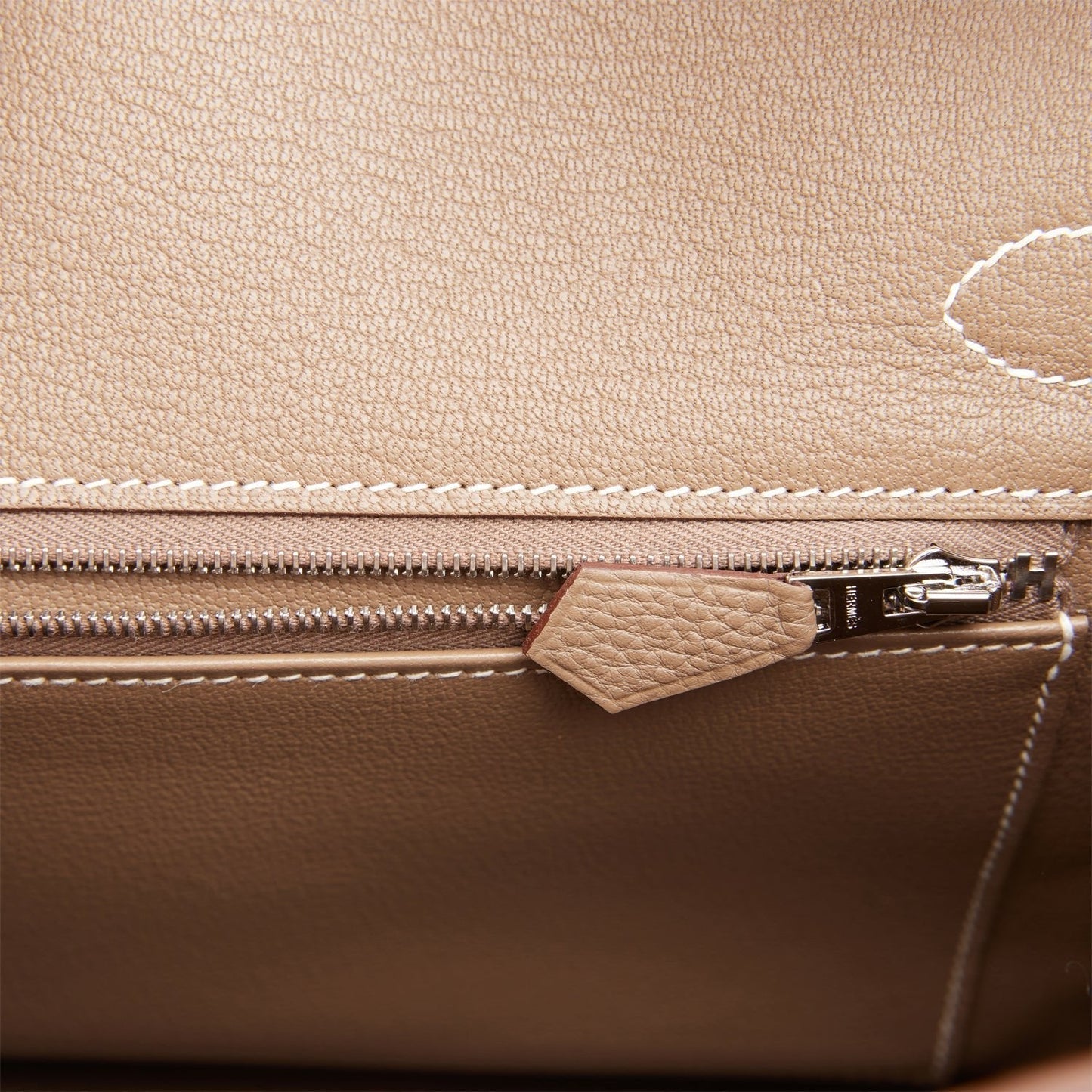Hermes Birkin 30 Etoupe Togo Palladium Hardware