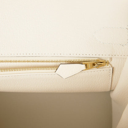 Hermes Birkin 30 Nata Clemence Gold Hardware