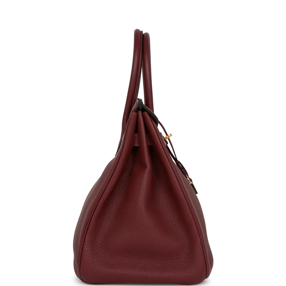 Hermes Birkin 35 Rouge H Togo Gold Hardware Deposit