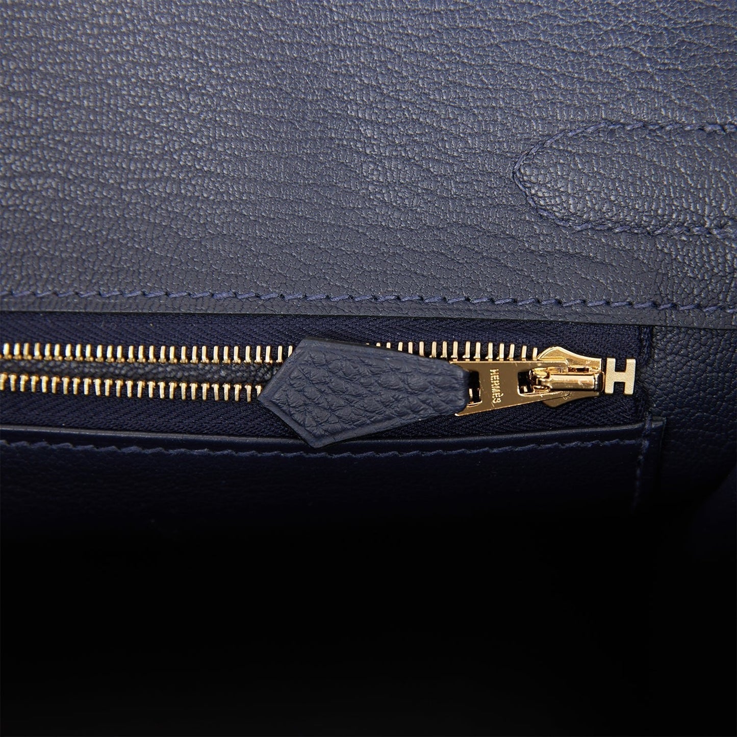Hermes Birkin 30 Bleu Nuit Togo Gold Hardware