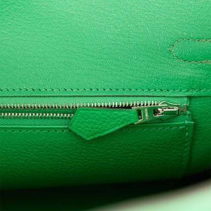 Hermes Birkin 25 Bambou Shiny Crocodile and Togo Touch Palladium Hardware
