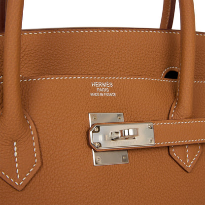 Hermes Birkin 40 Gold Togo Palladium Hardware
