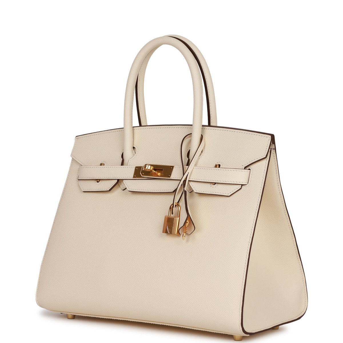 Hermes Birkin 30 Sellier Nata Epsom Gold Hardware - Exchange for NN