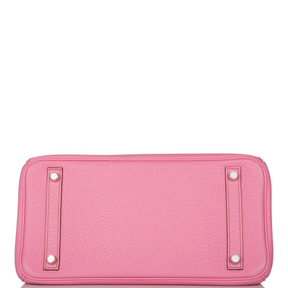 Hermes Birkin 30 Bubblegum Togo Palladium Hardware