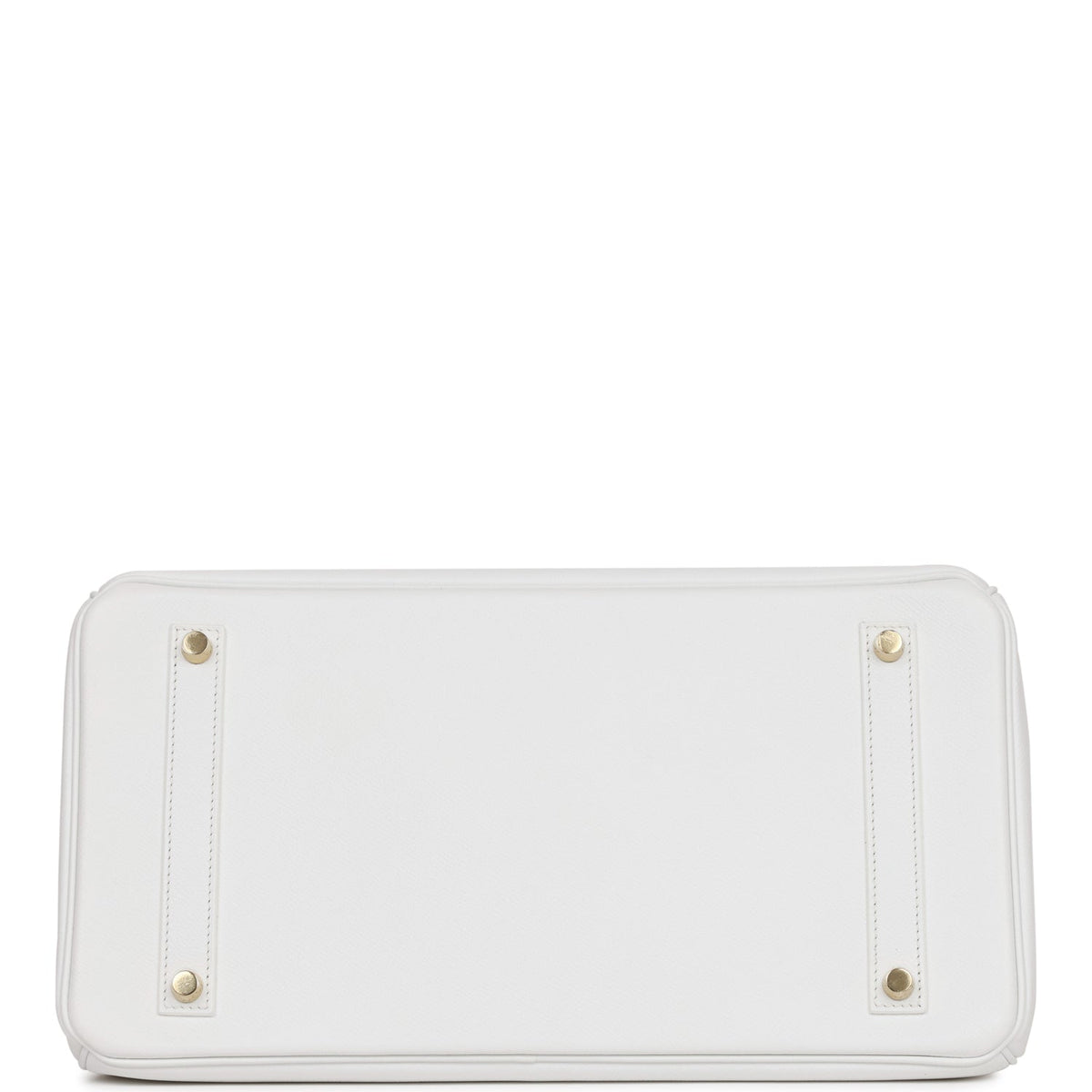 Hermes Birkin 35 White Epsom Gold Hardware