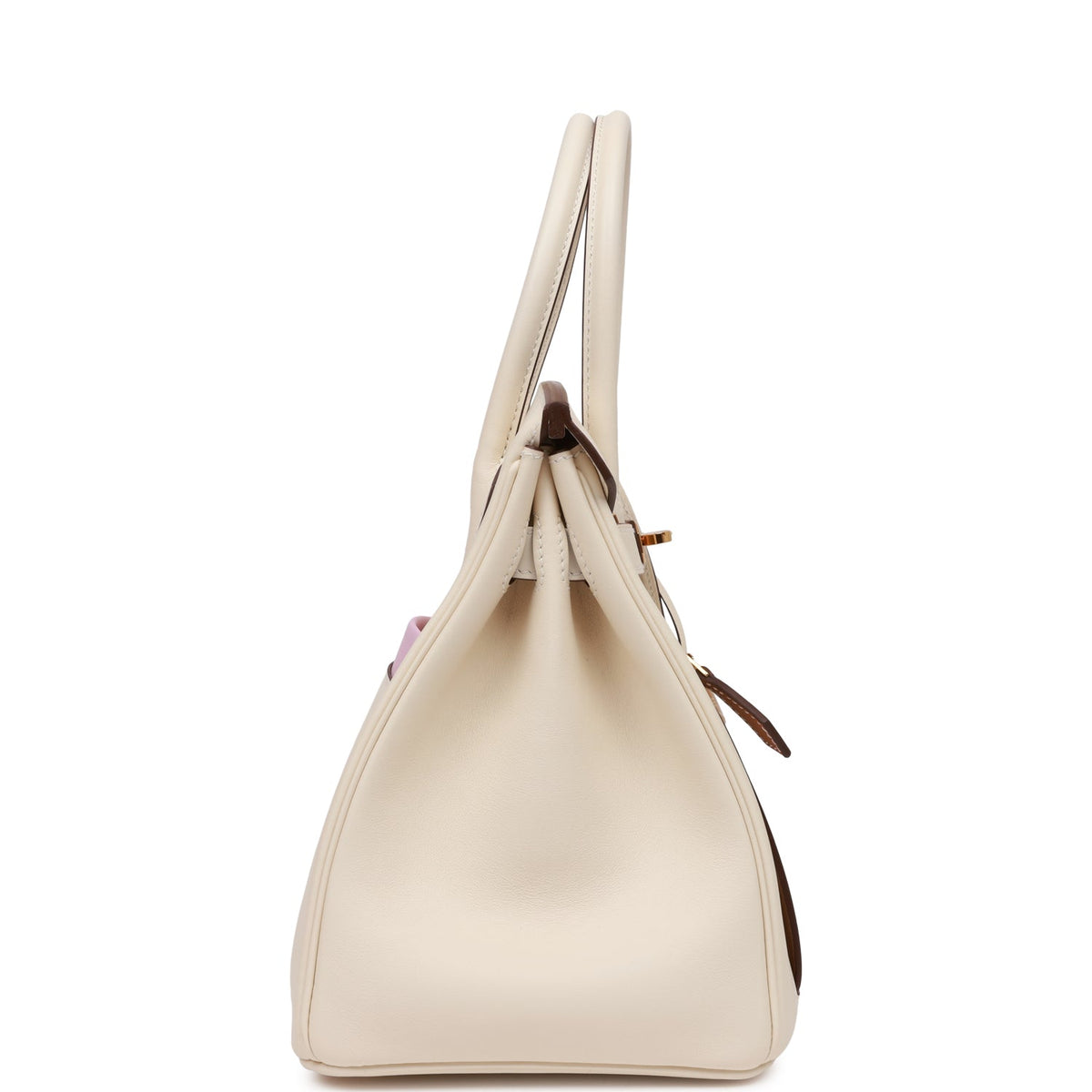 Hermes Colormatic Birkin 30 Nata, Chai and Cuivre Swift Gold Hardware