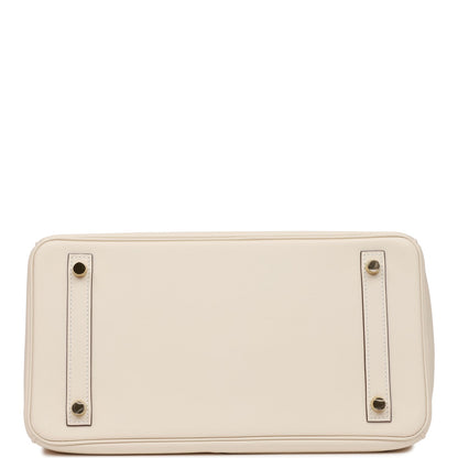 Hermes Colormatic Birkin 30 Nata, Chai and Cuivre Swift Gold Hardware