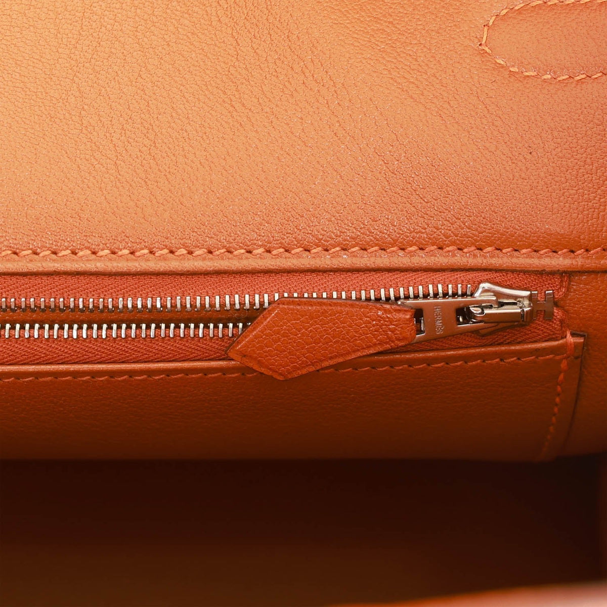 Hermes Birkin 35 Potiron Chevre Palladium Hardware