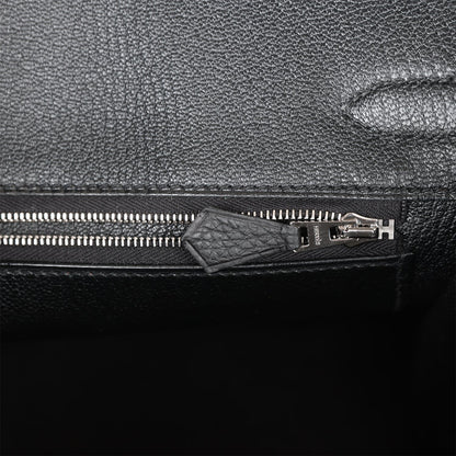 Hermes Birkin 30 Black Togo Palladium Hardware