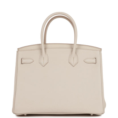 Hermes Birkin 30 Beton Togo and Swift Palladium Hardware