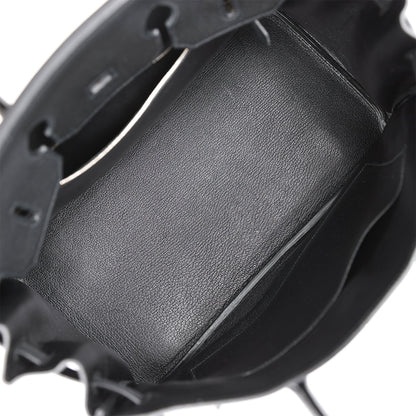 Hermes Birkin 35 Black Clemence Palladium Hardware
