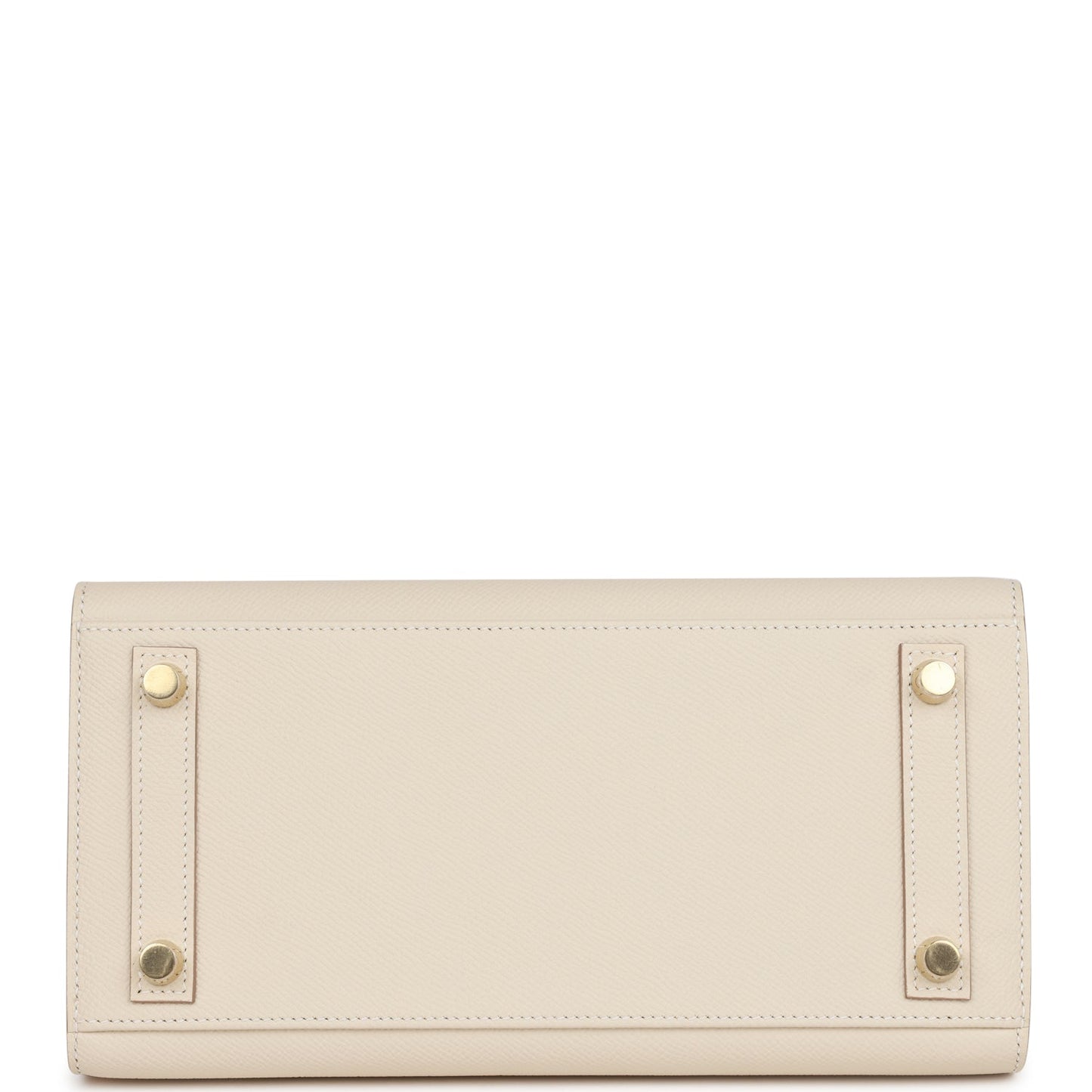 Hermes Birkin 25 Sellier Craie Epsom Gold Hardware