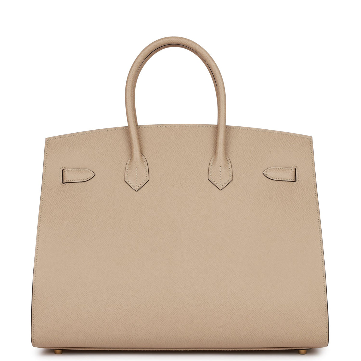 Hermes Birkin 35 Sellier Trench and Jaune Ambre Verso Epsom Permabrass Hardware