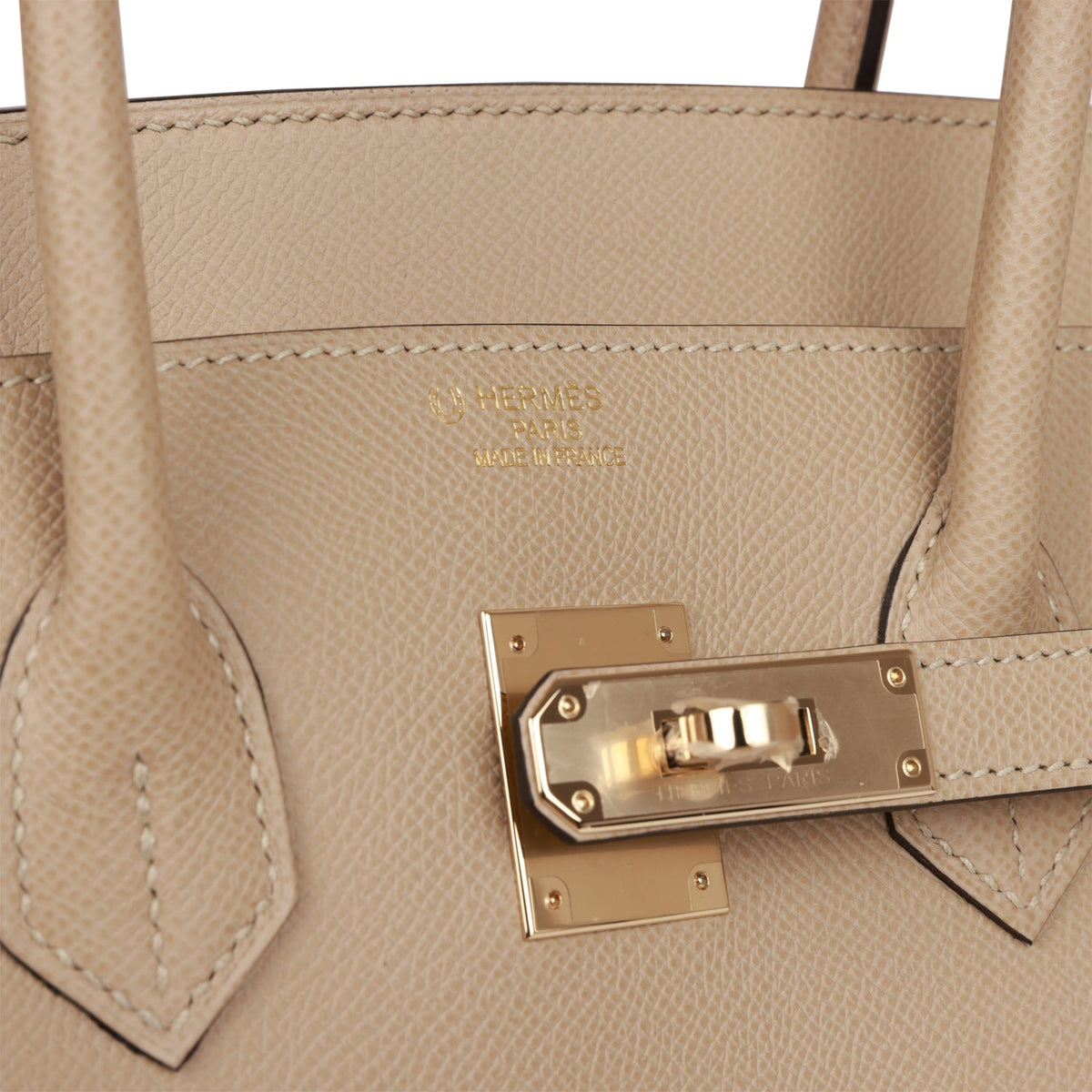 Hermes Birkin 35 Sellier Trench and Jaune Ambre Verso Epsom Permabrass Hardware