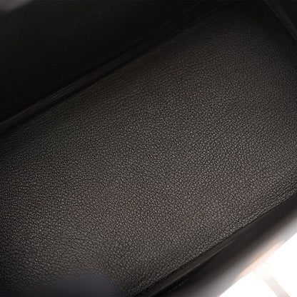 Hermes Birkin 25 Black Togo Rose Gold Hardware