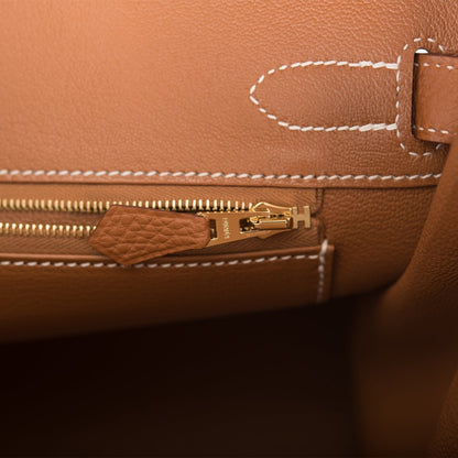 Hermes Birkin 30 Gold Togo Gold Hardware