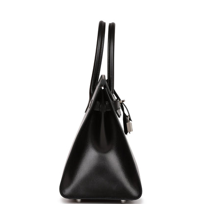 Hermes Birkin 30 Sellier Black Box Palladium Hardware