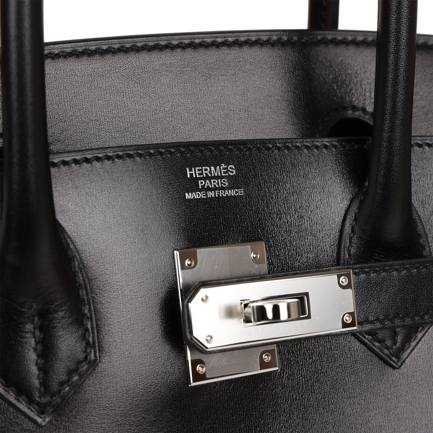 Hermes Birkin 30 Sellier Black Box Palladium Hardware
