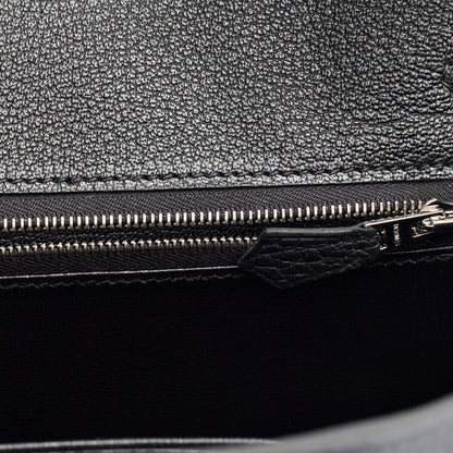 Hermes Birkin 25 Black Togo Palladium Hardware